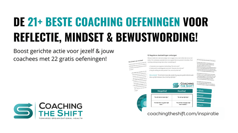 Coaching Oefeningen (22+) | Reflectie & Mindset | Coaching The Shift