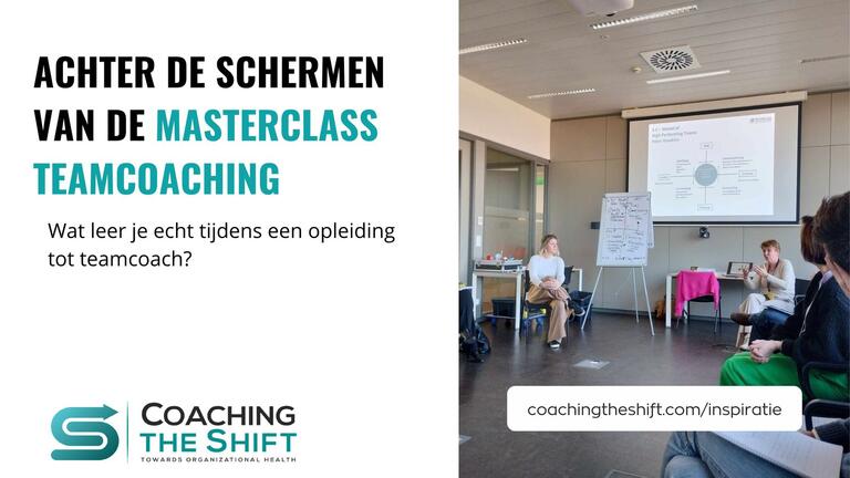 Masterclass teamcoaching achter de schermen